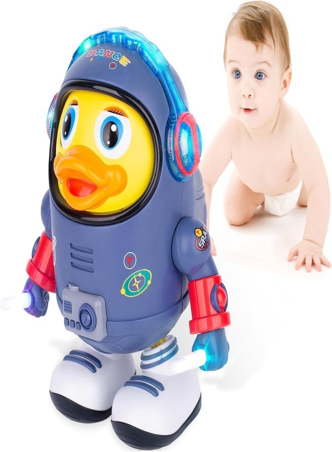 BRAVIADECOR BRAVIA Interactive Dancing Duck Robot for Children | Musical Walking Duck with LED Lights & Sound | Early Learning Motor Skills Development Toy 12 - Image 1